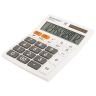 Калькулятор настольный BRAUBERG ULTRA-12-WT (192x143 мм), 12 разрядов, двойное питание, БЕЛЫЙ, 250496