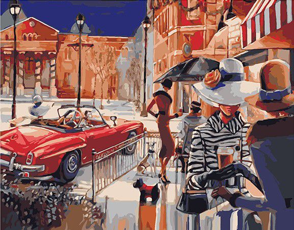 Картина по номерам Paintboy "Красивая жизнь-2" GX8414