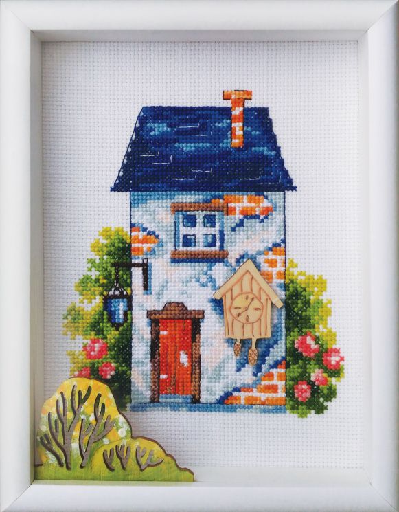 Набор для вышивания крестом РТО "Мой милый дом-4" МВЕ9009