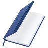Ежедневник датированный 2024 А5 138х213 мм BRAUBERG "Pocket", под кожу, карман, держатель для ручки, синий, 114989