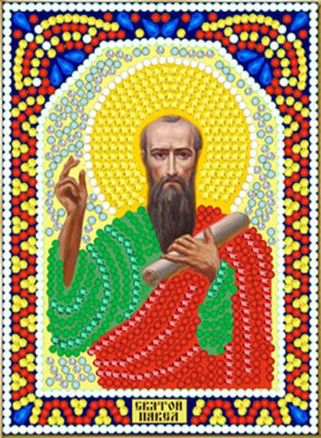 ИМА5-072 Алмазная мозаика ТМ НАСЛЕДИЕ "Святой Павел"