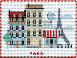 1065 Набор для вышивания ОВЕН "Париж. Магнит"