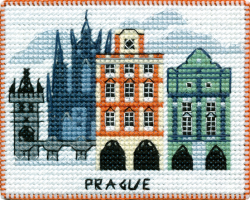 1066 Набор для вышивания ОВЕН "Прага. Магнит"