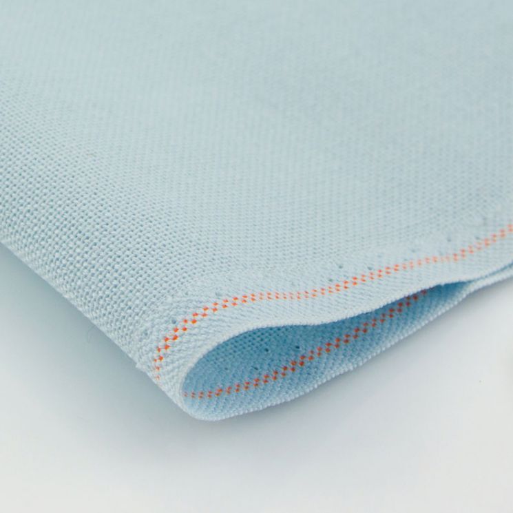 1235/562 Ткань равномерного плетения Zweigart LINDA 27ct, 50х35см, цвет голубой
