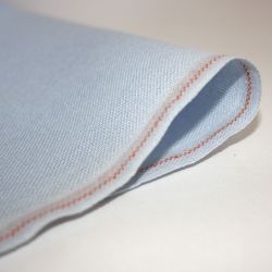 3270/503 Ткань равномерного плетения Zweigart Brittney Lugana 28ct, цвет светло-голубой