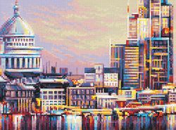 БСА3-157 Алмазная мозаика ТМ Наследие "Новые горизонты Лондона"