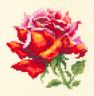 150-003 Набор для вышивания ЧУДЕСНАЯ ИГЛА "Красная роза"