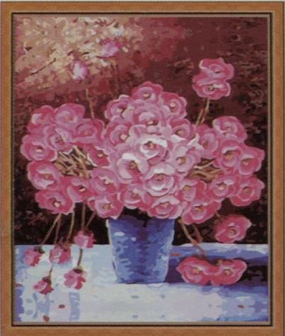 Картина по номерам Mengley "Букет из розовых цветов" MG316