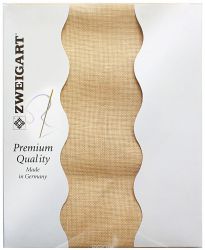3609/309 Ткань равномерного плетения Zweigart Belfast (100% лен) 32ct, 50х35 цвет светлый мокко