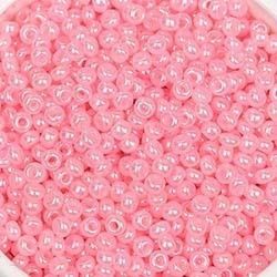 17173 Бисер глянцевый розовая гвоздика (Preciosa) 