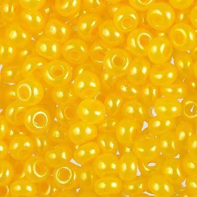 Бисер Preciosa 17383 солнечно-желтый перламутр
