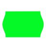 Этикет-лента 22х12 мм, волна, зеленая, комплект 5 рулонов по 800 шт., BRAUBERG, 123575