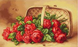  "Корзина с розами" (Luca-S)