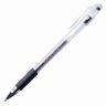 Ручка гелевая с грипом CROWN "Hi-Jell Grip", ЧЕРНАЯ, узел 0,5 мм, линия письма 0,35 мм, HJR-500R